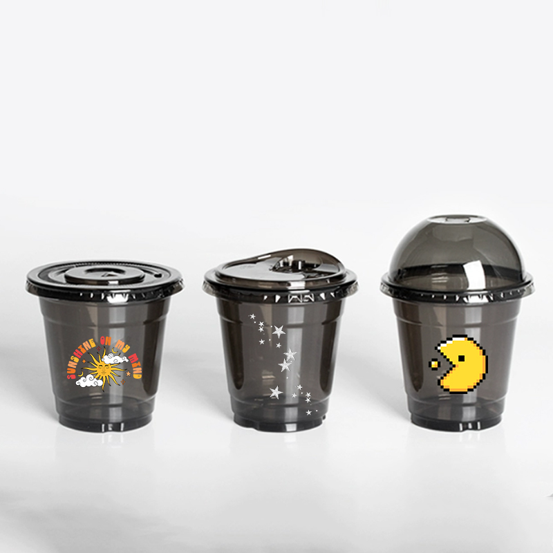 Coffee Tea For Plants - LogoEinweg transparente Haustier-Kaffeetassen, Tassen für kalte