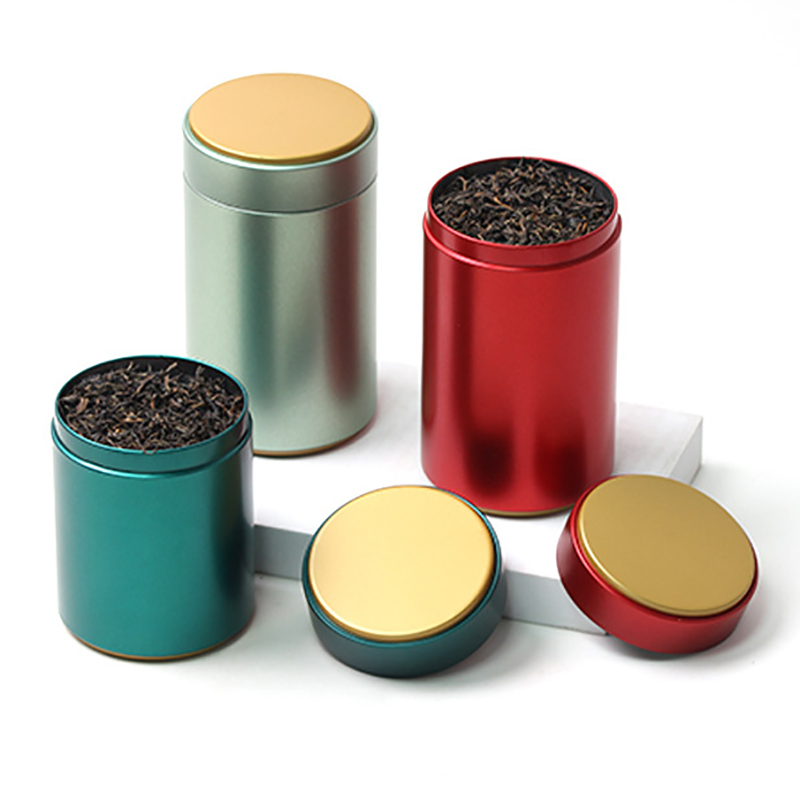 Coffee Tea And Sugar Canisters - Tragbare Tee kiste einfarbig Tee versiegelte