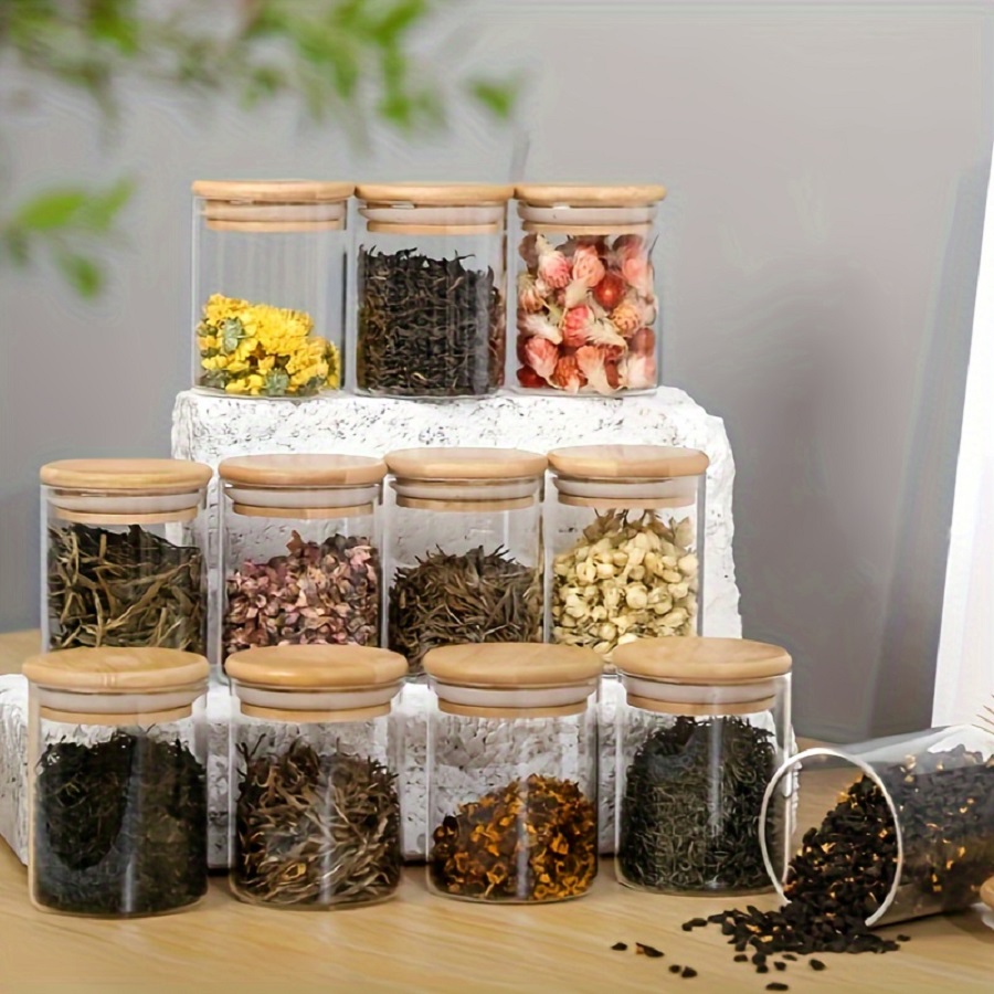 Coffee Tea Sugar Container Set - 12 teile/satz luftdichtes Glas vorrats glas