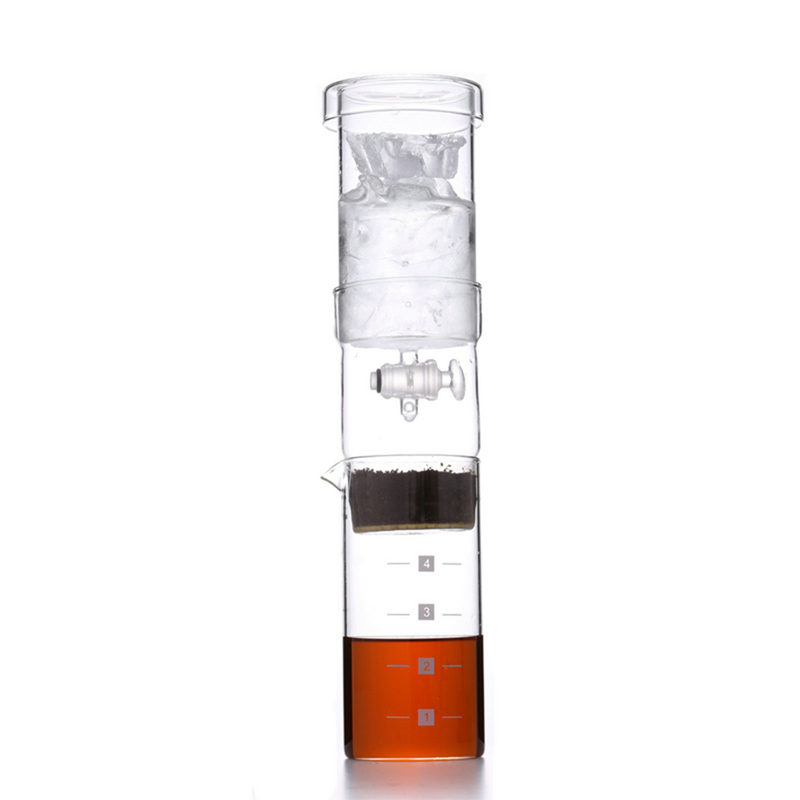 French Press Glass - 400 ml doppellagiger Cold Brew Coffee