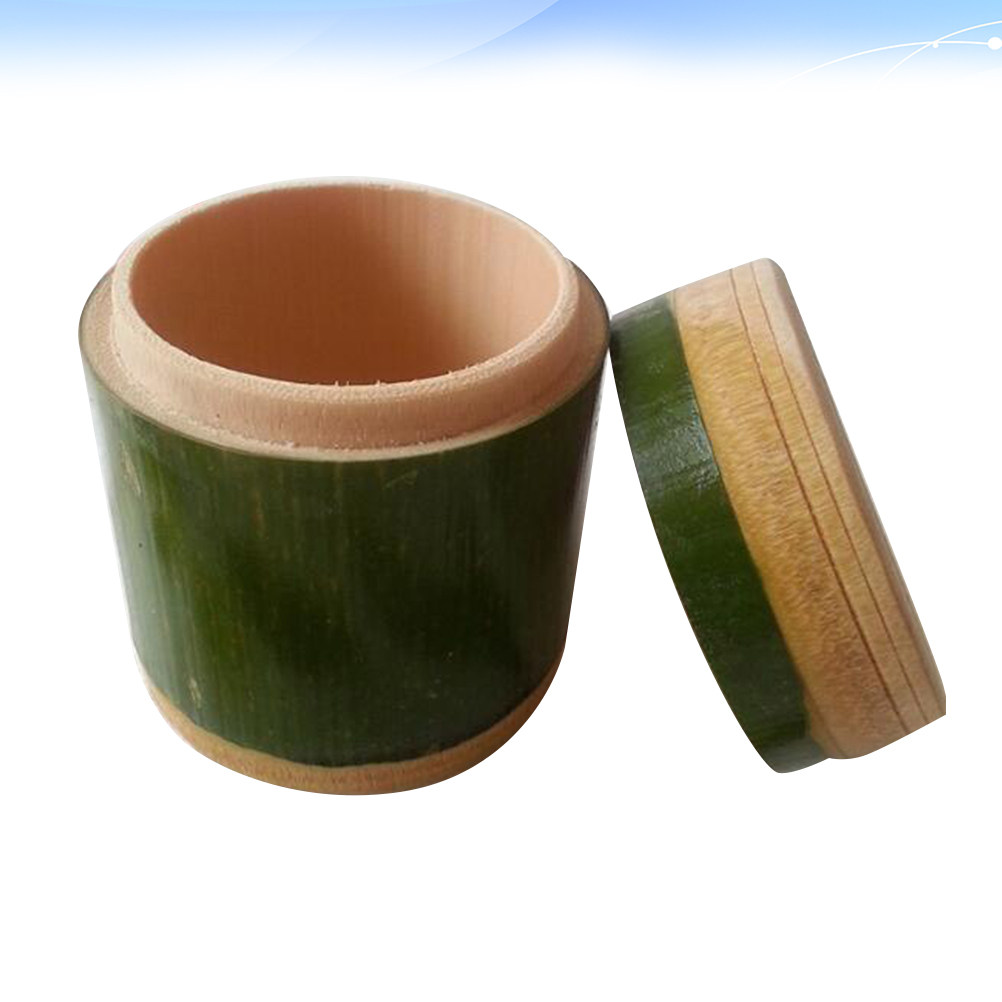 Coffee Tea Sugar Container Set - Bambus-Reisbehälter Lebensmittel-Aufbewahrungsbehälter Umweltfreundlich Tee Kaffee Mehl
