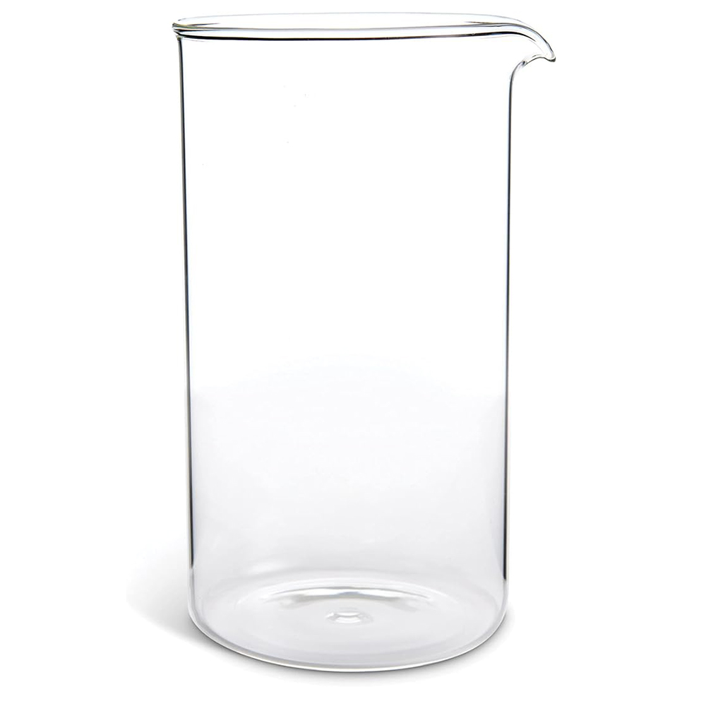 French Press Glass - Borosilikat 3.3 Glas Universeller Ersatzbecher für