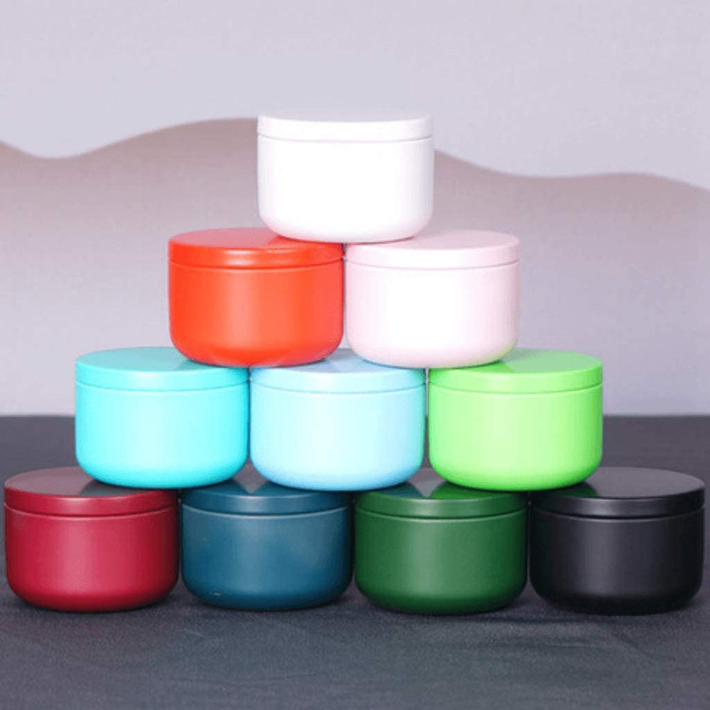 Coffee Tea And Sugar Canisters - Teedose mit luftdichten Deckeln, Weißblech-Tee-Aufbewahrungsbehälter, tragbare