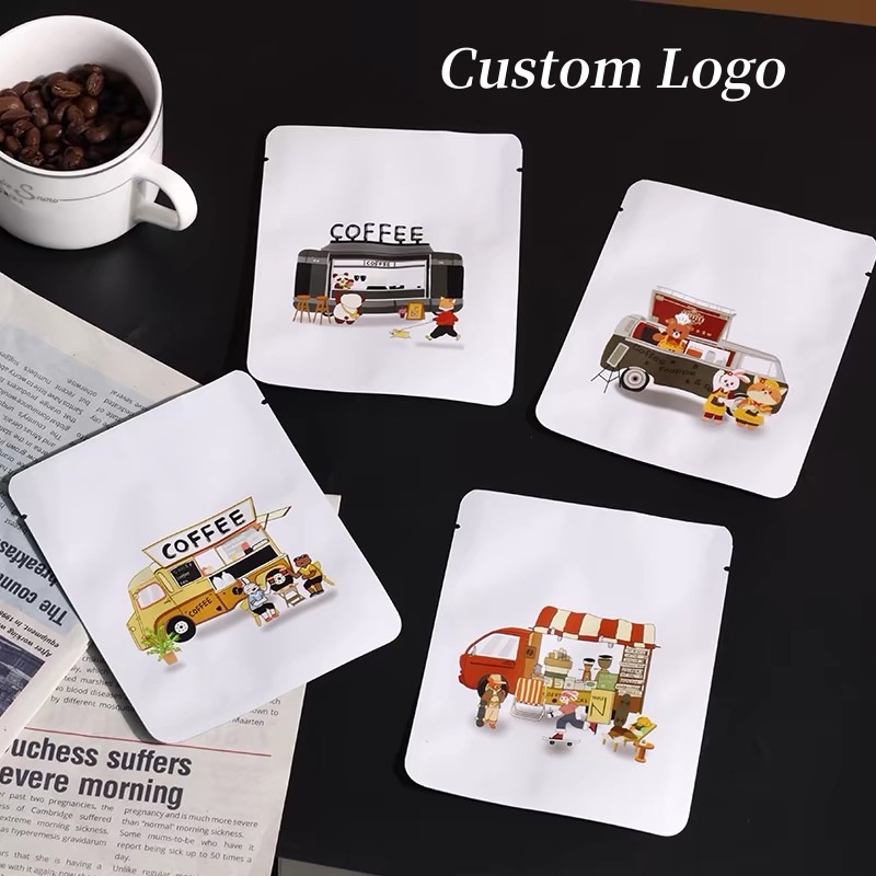 Coffee Tea For Plants - 100 Stück individuelle quadratische Teebeutel, kleine