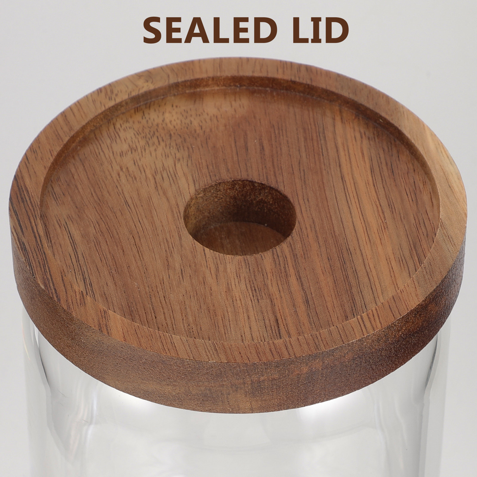 Coffee Tea Sugar Container Set - Hochwertiger, luftdichter Teedosenbehälter aus Glas für