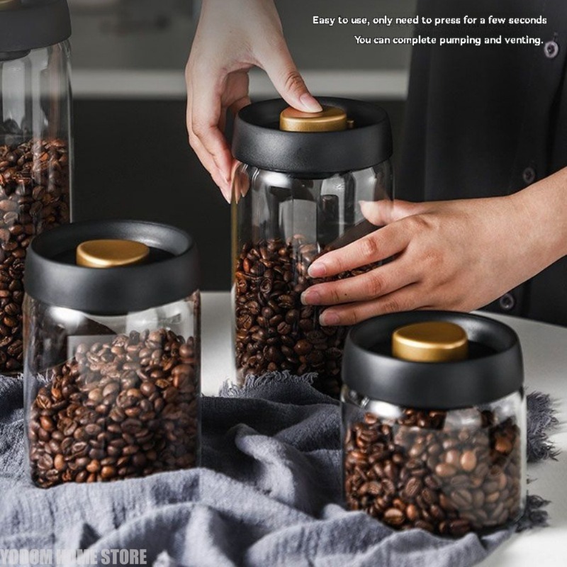 Aufbewahrungsflaschen Gläser H – Coffee Tea Sugar Container Set Bewertung und Preis