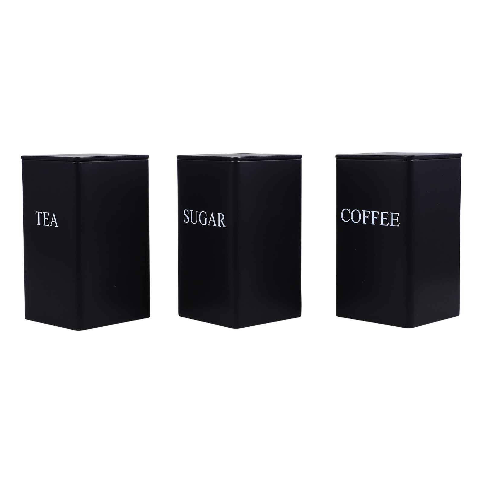 3-teiliges Küchen-Aufbewahrung – Coffee Tea And Sugar Canisters Bewertung und Preis