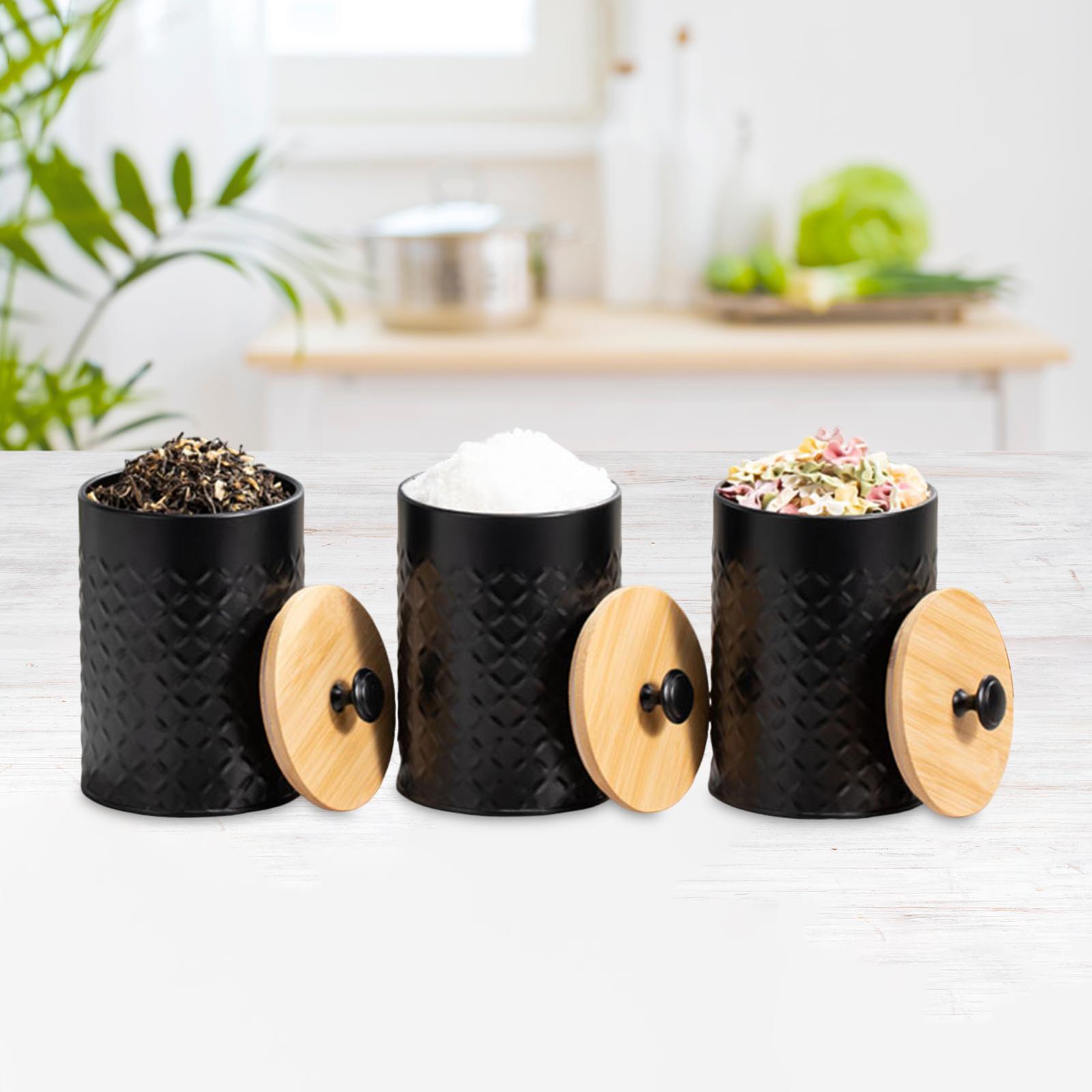 3x Tee-Kaffee-Zucker-Behälter- – Coffee Tea Sugar Container Set Bewertung und Preis