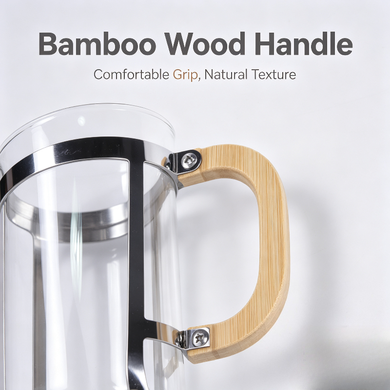 Tragbare Glas-Kaffeekanne, Fre – French Press Glass Bewertung und Preis
