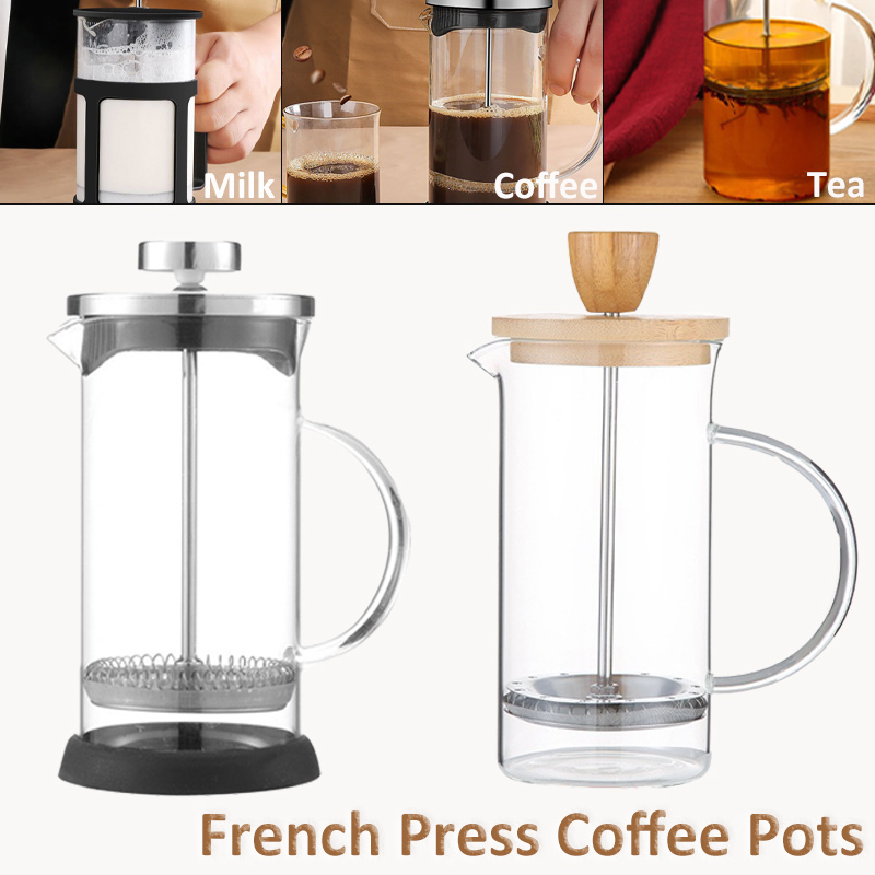 350–1000 ml französische Press – French Press Glass Bewertung und Preis