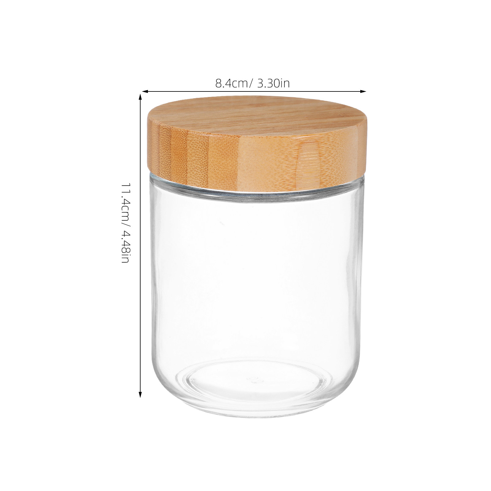 4 Stück robuste Glasbehälter m – Coffee Tea And Sugar Canisters Bewertung und Preis