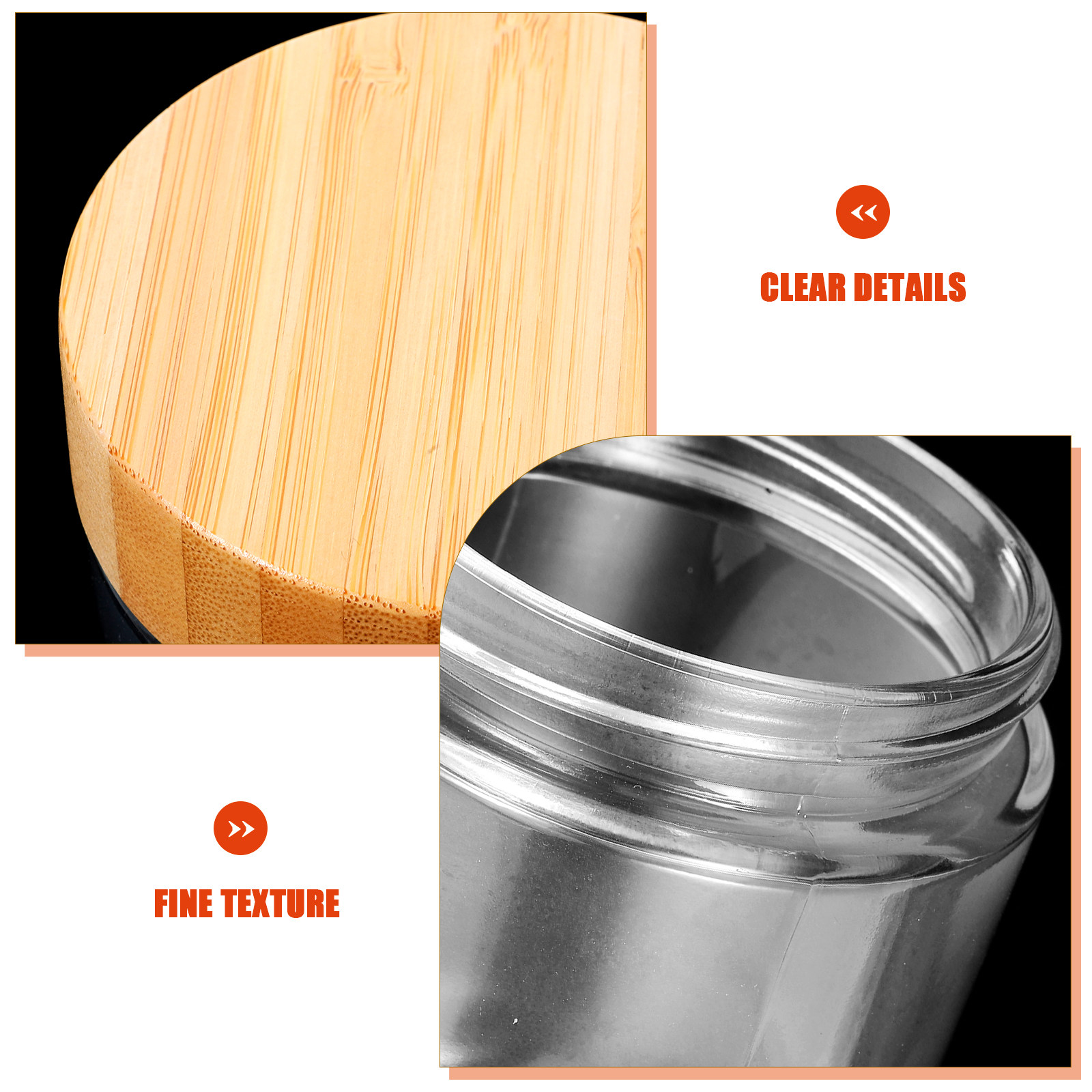4 Stück robuste Glasbehälter m – Coffee Tea And Sugar Canisters Bewertung und Preis