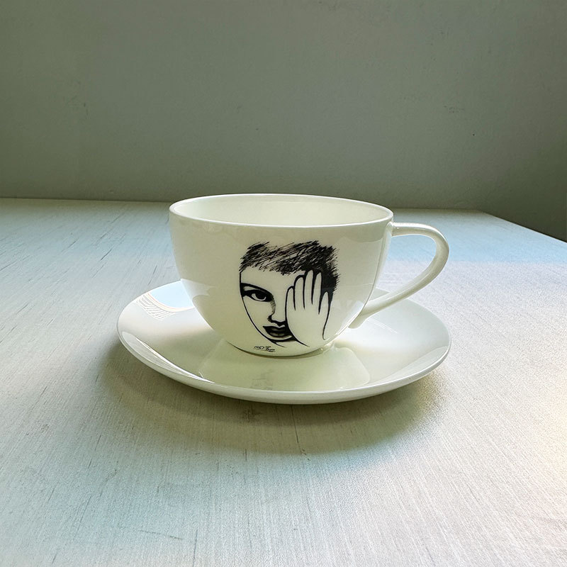 Keramiktasse mit handgezeichne – Coffee Tea Images Bewertung und Preis