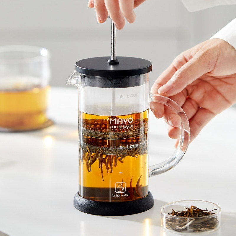 MAVO French-Press-Kaffeemaschi – French Press Glass Bewertung und Preis