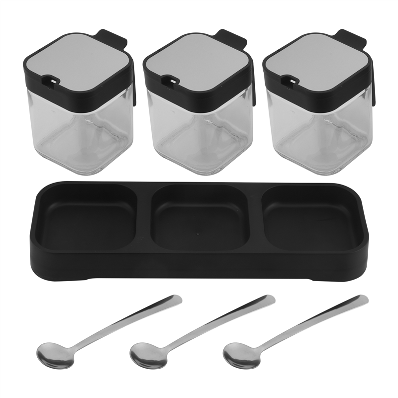 AC88-Glas-Vorratsdosen, Gewürz – Coffee Tea Sugar Container Set Bewertung und Preis