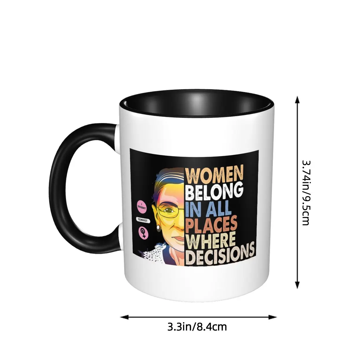 RBG Ruth Bader Ginsburg Tasse  – Coffee Tea Place Bewertung und Preis
