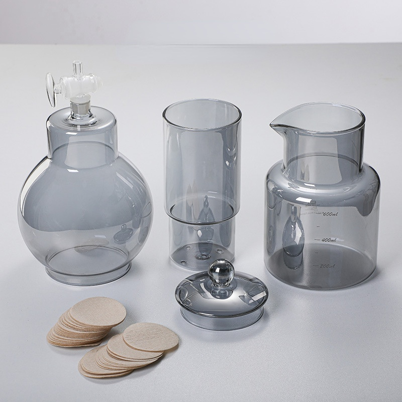 Kalt gebrühte Kaffeekanne Set  – French Press Glass Bewertung und Preis