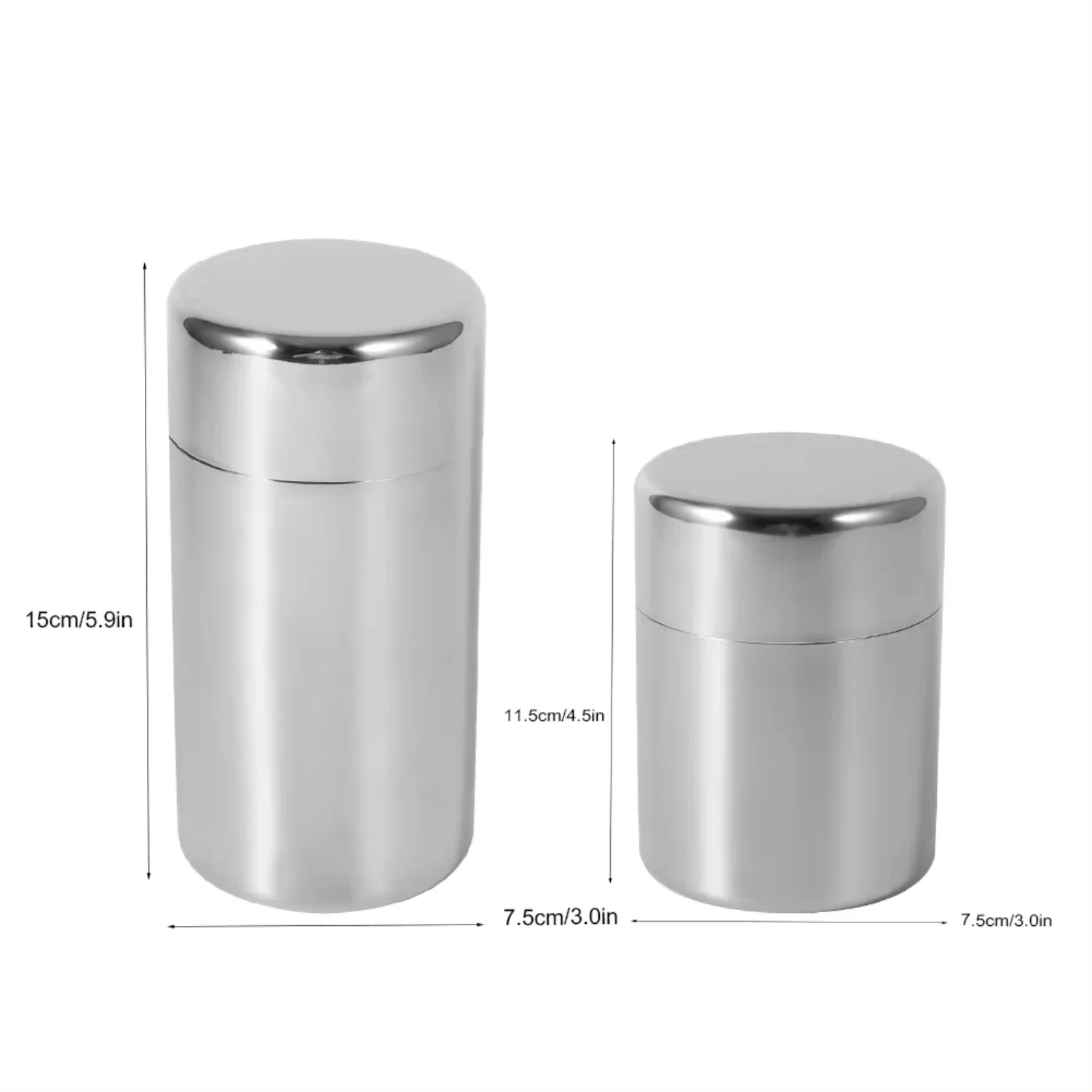 Teeblatten-Dosen aus Edelstahl – Coffee Tea And Sugar Canisters Bewertung und Preis
