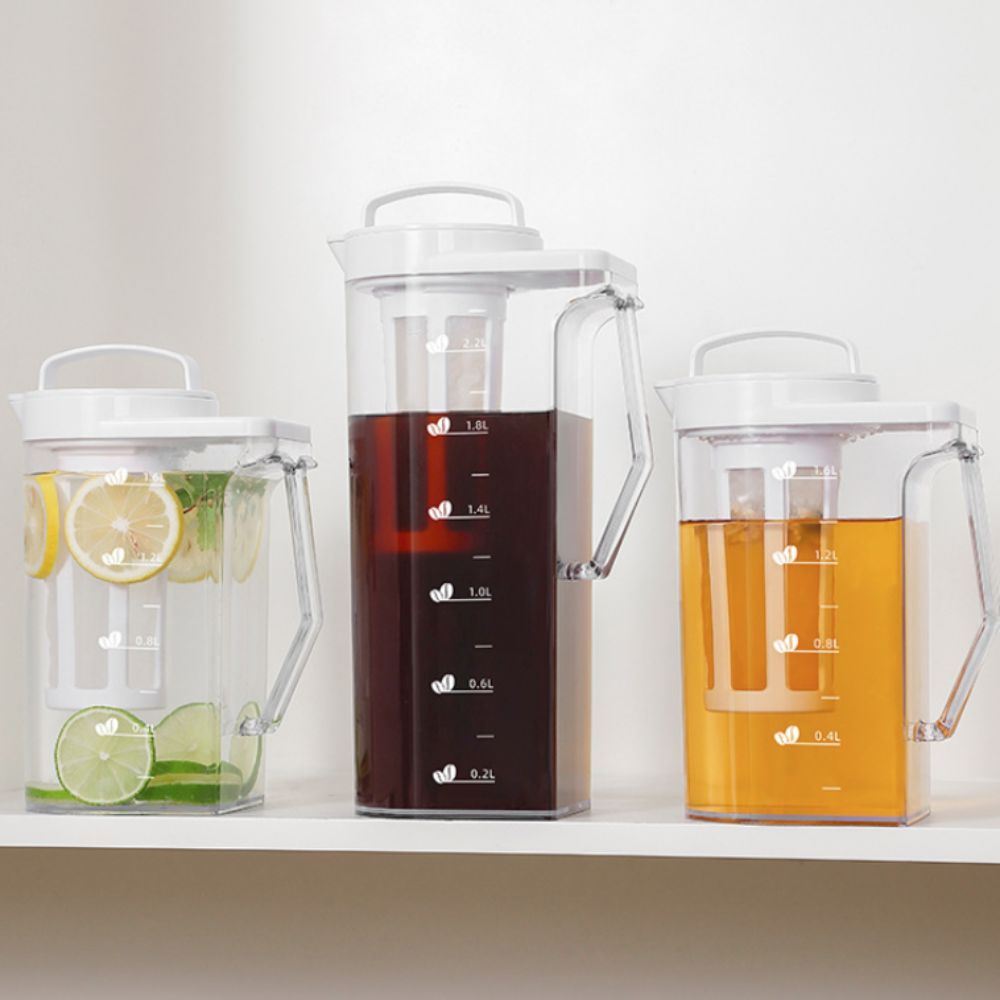 Große Kaltbrüh-Kaffeekanne mit – French Press Glass Bewertung und Preis