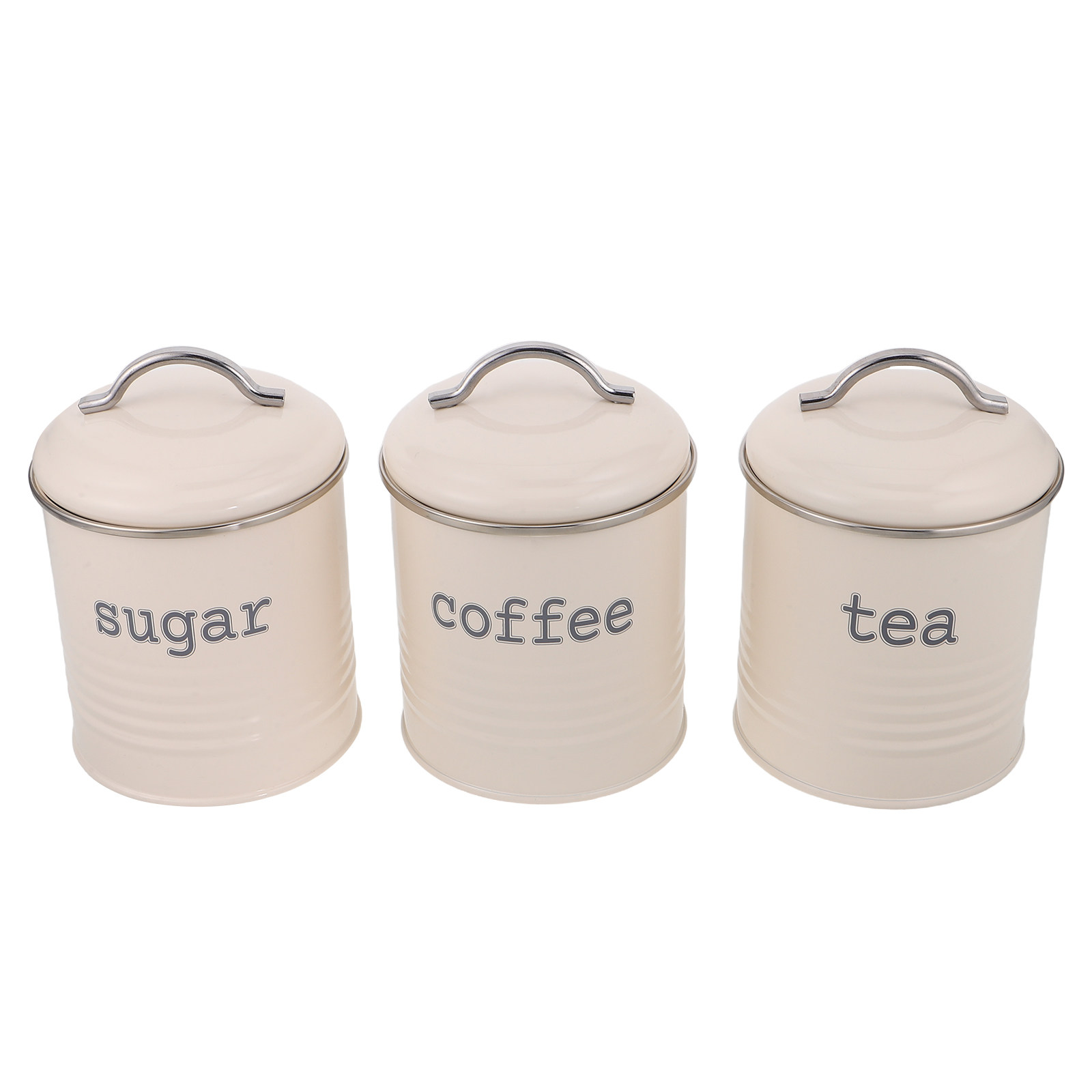 3-teiliges Versiegeltes Kaffee – Coffee Tea And Sugar Canisters Bewertung und Preis