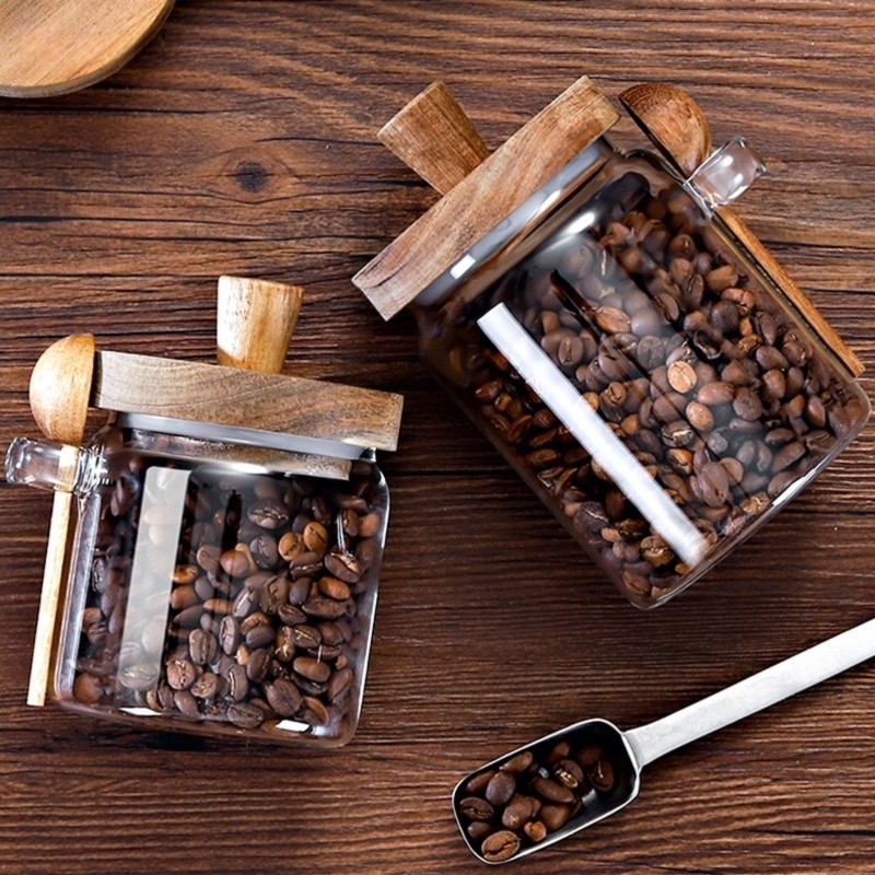 THIVN-Glasdosen-Set für Kaffee – Coffee Tea Sugar Container Set Bewertung und Preis